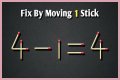 Matchstick Riddle: Solve 1x5=8 by Moving Just 1 Stick